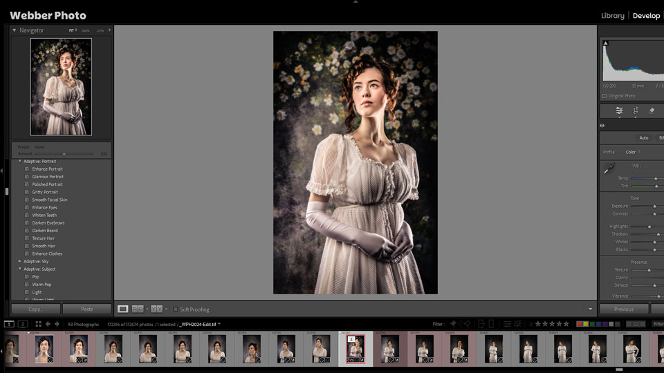 Gweithdy Lightroom i ddechreuwyr